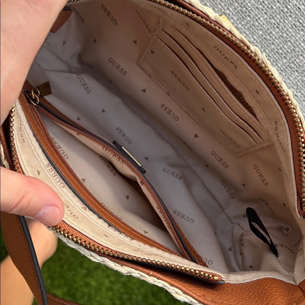GUESS Woven Shoulder Bag - Picture 3 of 4